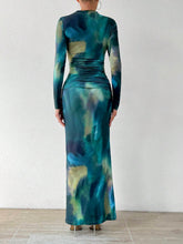 Privรฉ Slim Fit Long Sleeve Dress shein